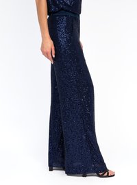 AN'GE PANTONA - Pantalon classique - marine