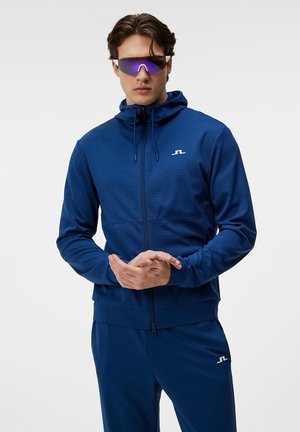 CLIVE ZIP HOOD - Sweatjakke - estate blue