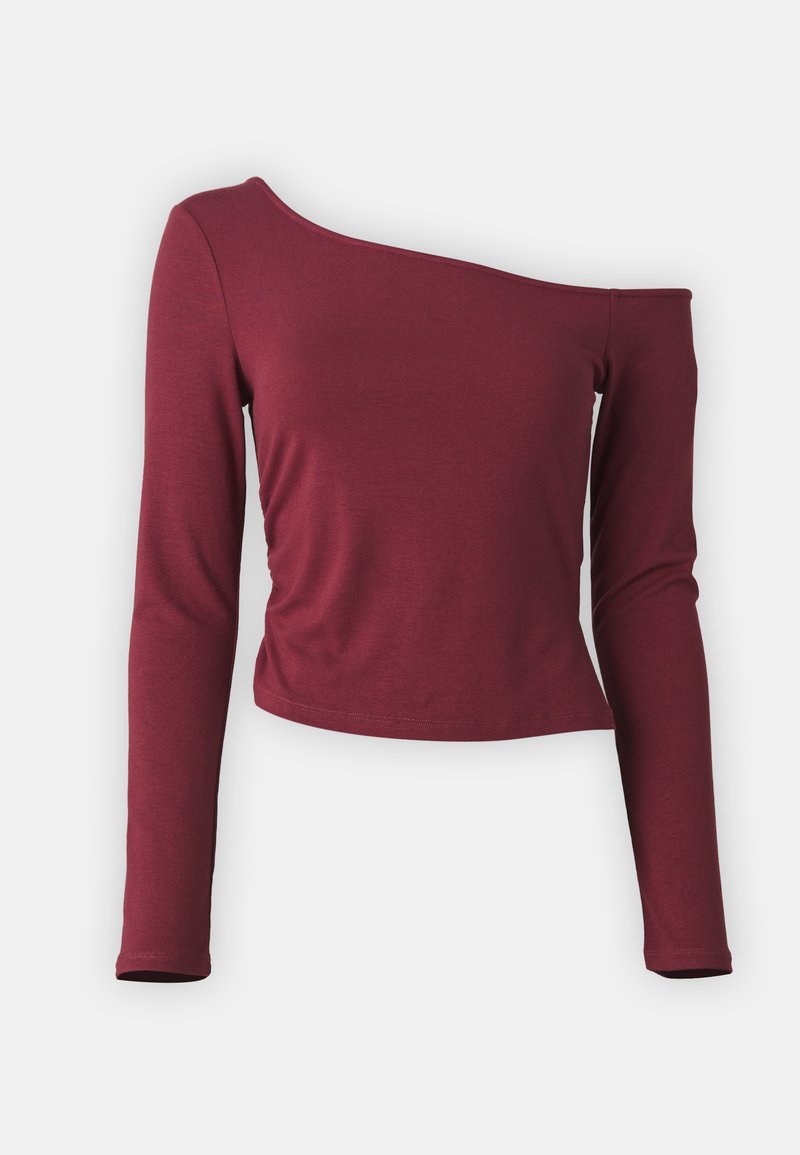SOMETHINGNEW Longsleeve donkerrood