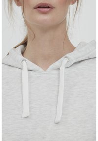 Oxmo OXOLIVE - Kapucni - oyster gray melange