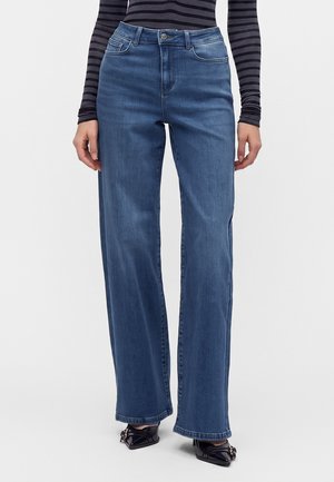 ONLY Tall, ONLMILA - Wide leg - medium blue denim
