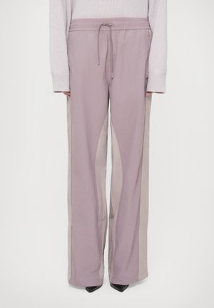 DETAILED TRACK TROUSERS - Παντελόνι φόρμας - dusty purple