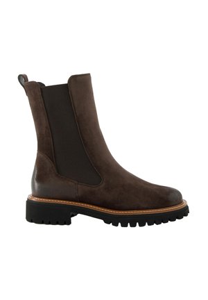 Paul Green, PAUL GREEN DAMEN - CHELSEA BOOTS 8026-030 BRAUN 41 - Platform ankle boots - braun