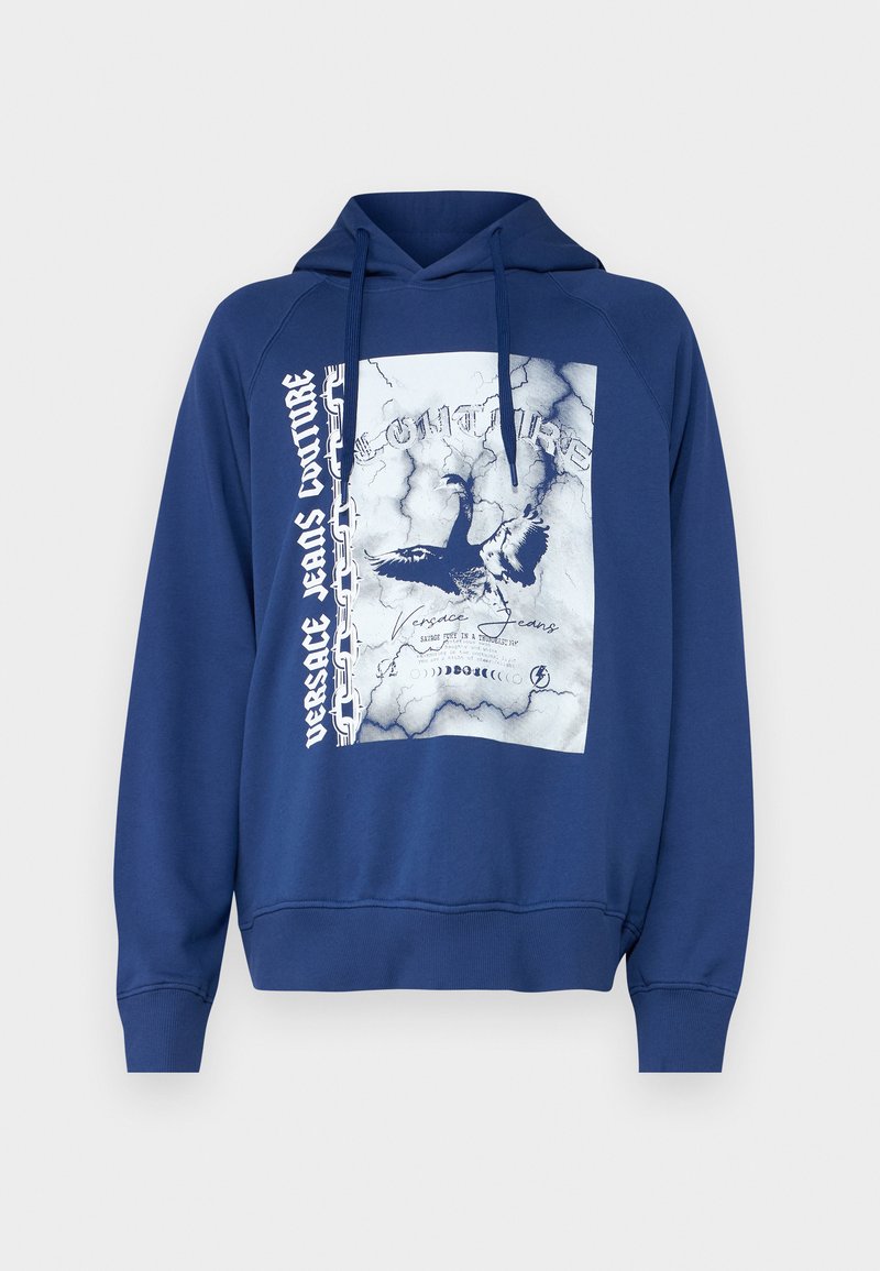 Versace Jeans Couture Hoodie blauw Versace Jeans Couture Hoodie blauw