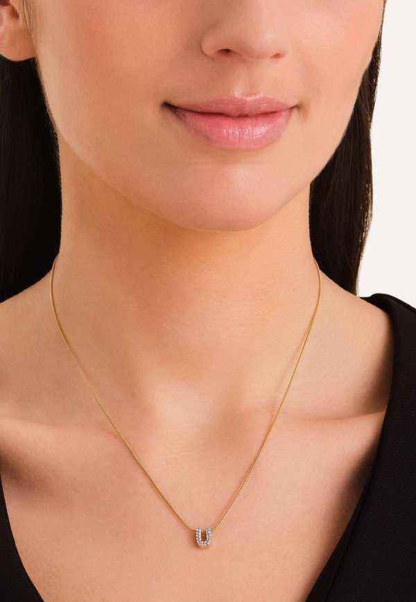 CRYSTAL LETTER U - Halskette