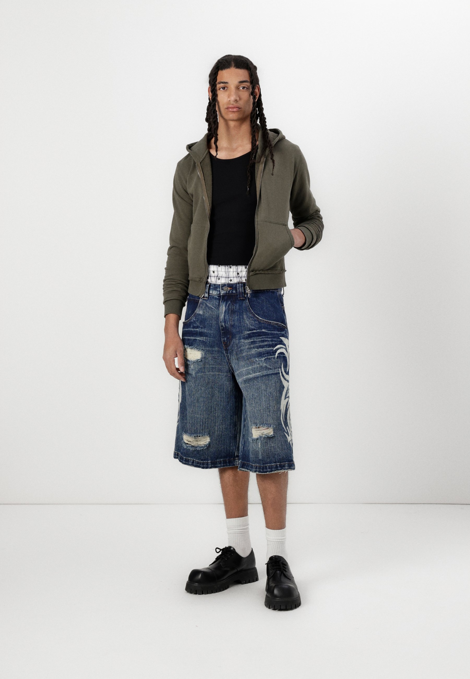 ★UK JADED LONDON★ Blade Colossus Jorts JMSH5487_F1_0325_9e72c7a4-5f55