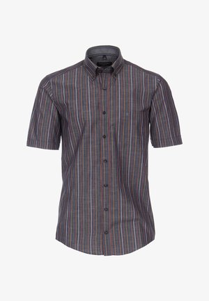 KURZARM GESTREIFT CASUAL FIT - Shirt - dunkelblau