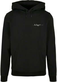 Merchcode BE HAPPY  - Hoodie - black