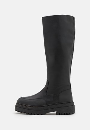 Selected Bottes à plateau - black
