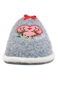 Adelheid HEIMATGLÜCK HIRSCH - Slippers - mausgrau