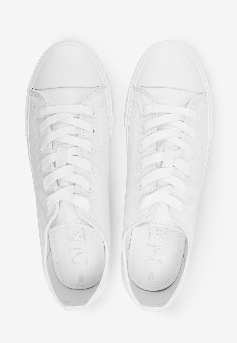 Damen Sneaker low | Next MORRIS & CO. AT NEXT BASEBALL CANVAS TRAINERS Sneaker low white/weiß - MH00839 Damen Sneaker low | Next MORRIS & CO. AT NEXT BASEBALL CANVAS TRAINERS Sneaker low white/weiß - MH00839