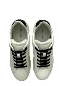 Trussardi Sneakers laag - bianco blu