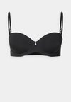 LIFT BALCONETTE MINIMALIST MICROFIBER - Soutien-gorge à balconnet - black
