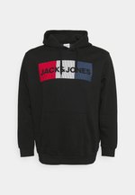 Sweat à Capuche Jack & Jones Jjecorp Noos Pour Homme - Coupe Classique, Capuche Avec Cordon, Imprimé Devant, Qualité Coton Confortable