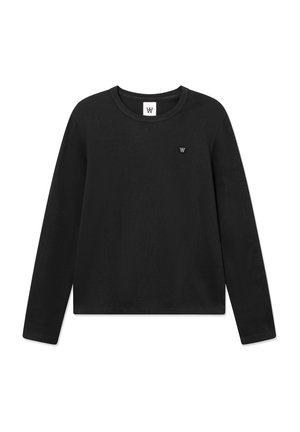 DOUBLE A BY W.W., WWACE LONG SLEEVE 25074 - T-shirt à manches longues - black beauty