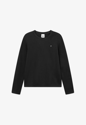 DOUBLE A BY W.W., WWACE LONG SLEEVE 25074 - T-shirt à manches longues - black beauty