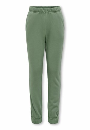 JOGGING KOGFAVE NORMAL GESCHNITTEN - Tracksuit bottoms - hedge green