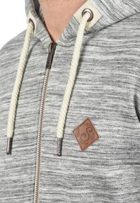 Solid SDCRAIG - Sudadera con cremallera - light grey