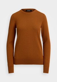 COTTON BLEND JUMPER - Jumper - cinnamon bark