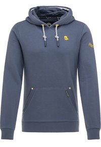 Schmuddelwedda Jersey con capucha - blue