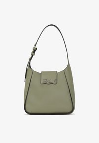 KARL LAGERFELD SIGNATURE Sac à main oil green/vert ZALANDO