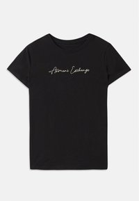 Printtipaita - black/gold-coloured