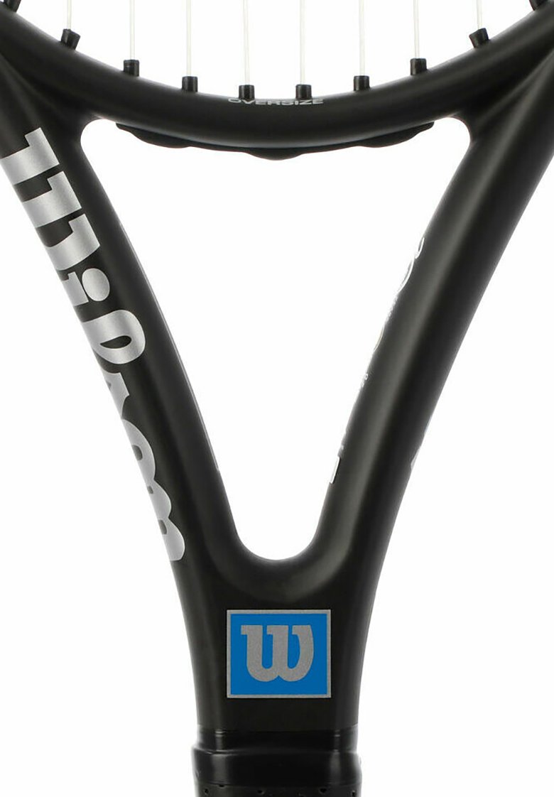Wilson Hyper Hammer Legacy OS – Raquette De Tennis 248g – Tamis 748cm² – Confort Et Puissance (Non Cordée, Noir-Jaune)
