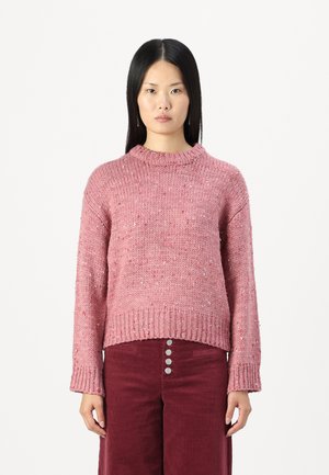 CHUNKY SWEATER - Strikkegenser - pink