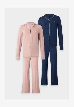 Anna Field by Zalando, SET 2 PACK - Pyjama - navy/taupe