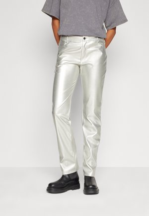 Pantalon classique - silver-coloured