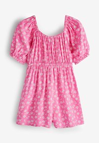 Next CUT-OUT DETAIL PLAYSUIT-REGULAR FIT - Overal - pink/white