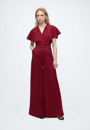 WAL G TALL, WEDDING BETTY WRAP - Гащеризон - wine