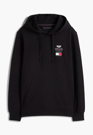 Tommy Hilfiger TH X CADILLAC FORMULA 1 TEAM LOGO HOODIE UNISEX - Φούτερ με κουκούλα - black