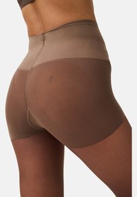 ITEM m6 INVISIBLE CONTROL - Tights - cacao