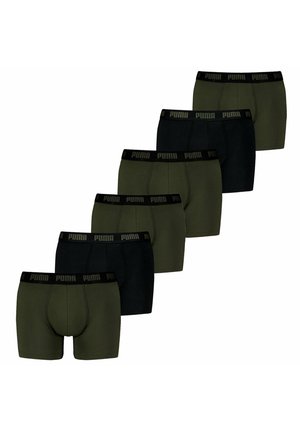Puma MEN EVERYDAY 6 PACK - Boxer briefs - dunkelgrün