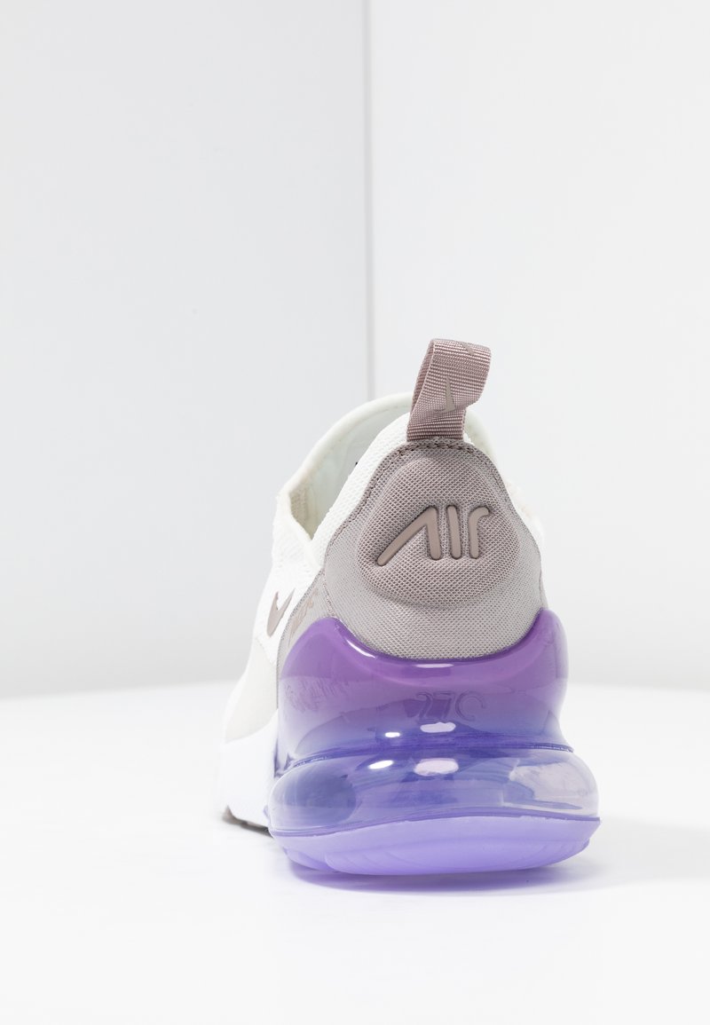 Nike Sportswear Air Max 270 Trainers Sail Pumice Space Purple White Purple Zalando Co Uk