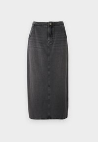 ONLANN LONG SKIRT - Džinsinis sijonas - black denim