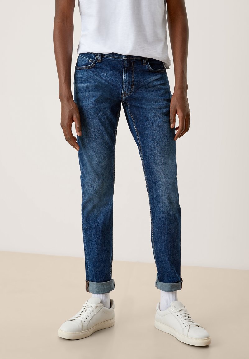 QS Jean droit - dark-blue denim