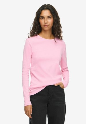 Noisy May, OBERTEIL MIT LANGEN ÄRMELN NMSTORMI - T-shirt à manches longues - begonia pink