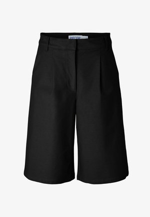 Pieces, BERMUDA SHORTS PCRIKKE HW - Shorts - black