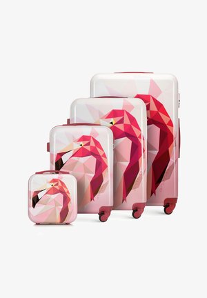 LUGGAGE SET WITH WASH BAG FROM ABS - Zestaw walizek