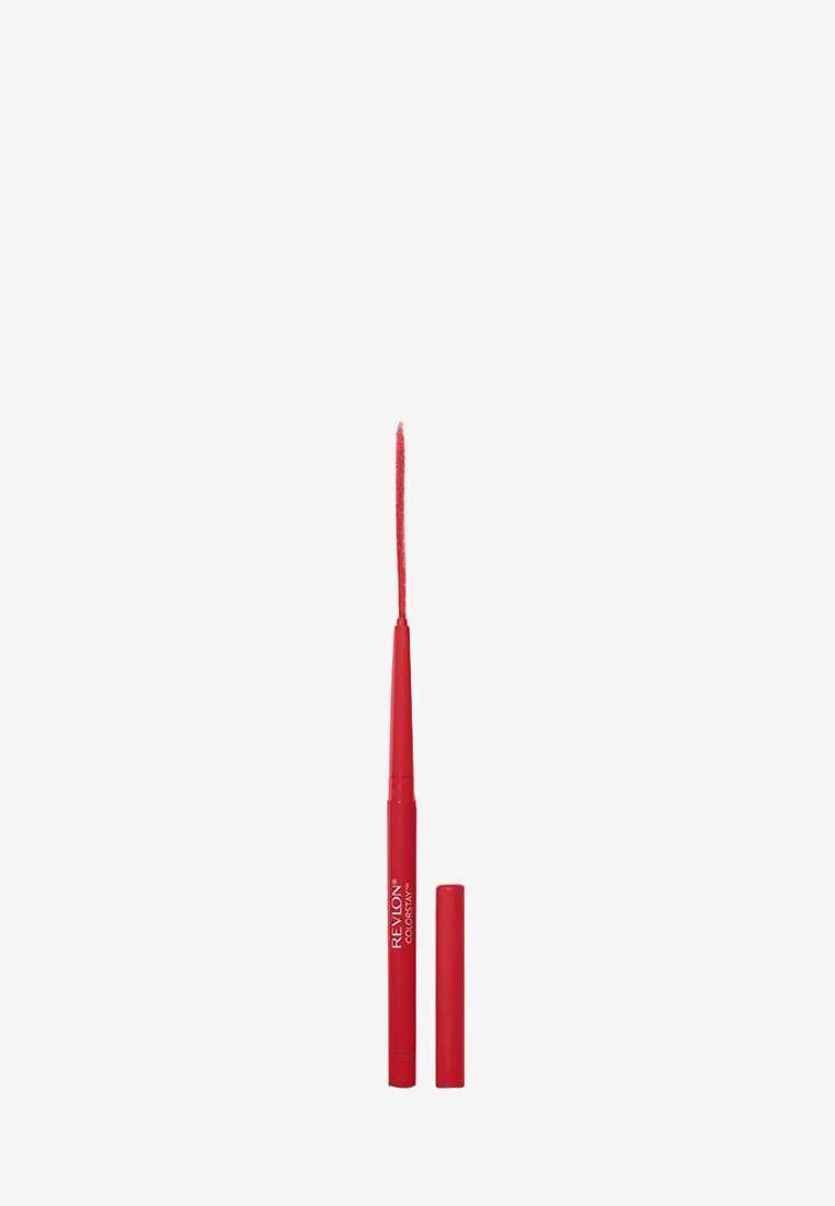 Crayon à lèvres rouge avec un applicateur effilé et un capuchon. Texture lisse et finition brillante. Design compact pour une application précise.