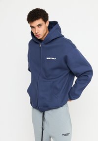 Multiply Apparel Mikina so zipsom - night sha