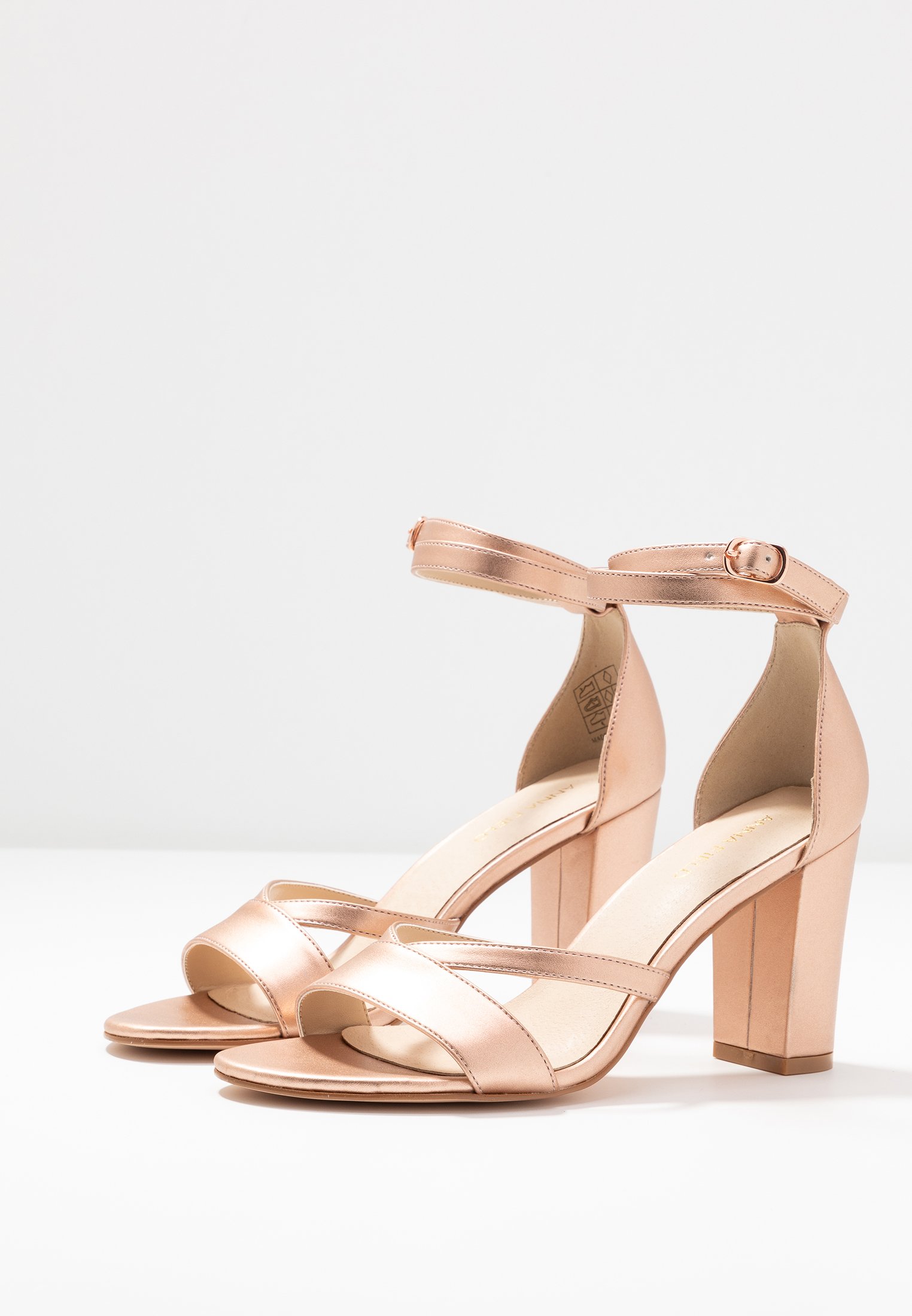 Anna Field LEATHER - Sandals - rose 