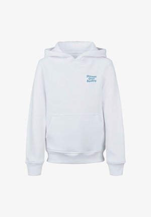 DREAMS OVER REALITY - Džemperis su gobtuvu - white