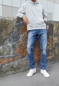 Tommy Jeans Felpa con cappuccio - mottled grey