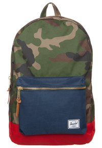 Non sélectionné, woodland camo/navy/red