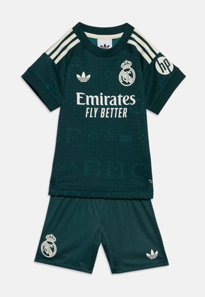 adidas Originals, REAL MADRID AWAY BABY KIT UNISEX SET - Pantalón corto de deporte - dark green