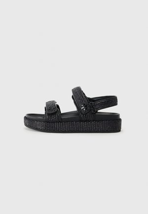 Tory Burch KIRA SPORT - Sandali con plateau - black