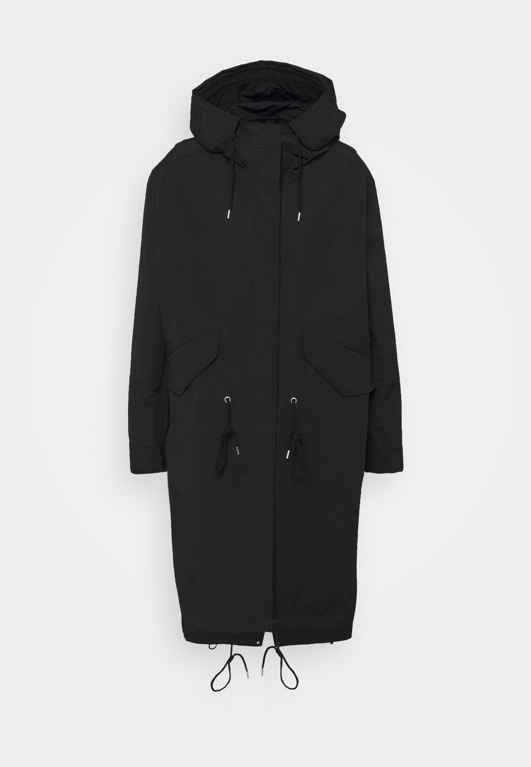 black parka